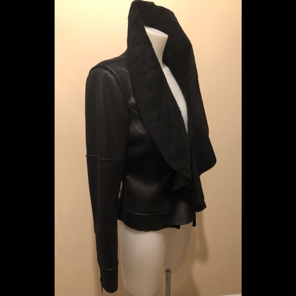 GUESS FAUX SUEDE LEATHER LIGHTWEIGHT JACKET🧥Sz M - Picture 7 of 17
